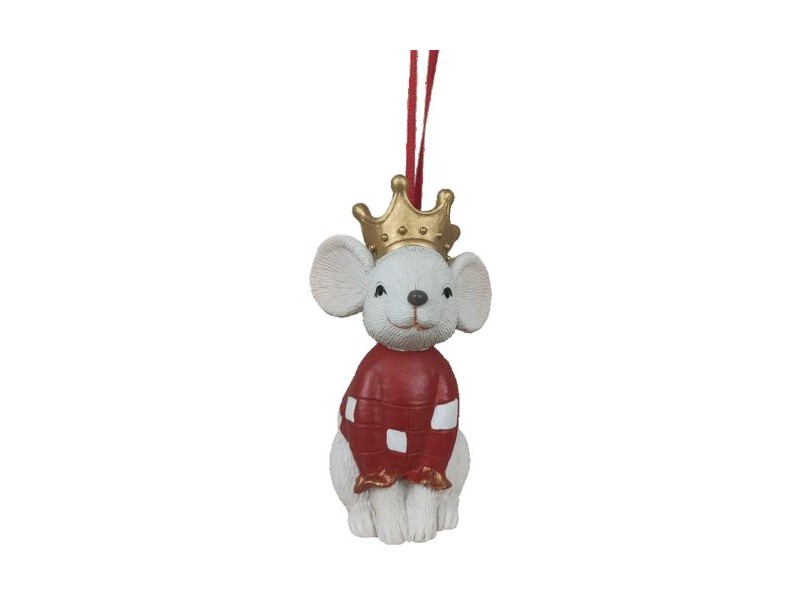 Коледна Украса DKD Home Decor Смола Животни (4,5 x 4 x 7 cm) (6 броя)