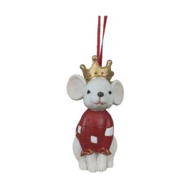 Коледна Украса DKD Home Decor Смола Животни (4,5 x 4 x 7 cm) (6 броя)