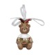 Коледна Украса DKD Home Decor Смола Животни (4,5 x 4 x 7 cm) (6 броя)