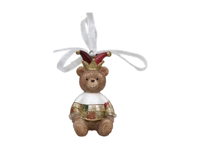 Коледна Украса DKD Home Decor Смола Животни (4,5 x 4 x 7 cm) (6 броя)
