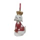 Коледна Украса DKD Home Decor Смола Животни (4,5 x 4 x 7 cm) (6 броя)