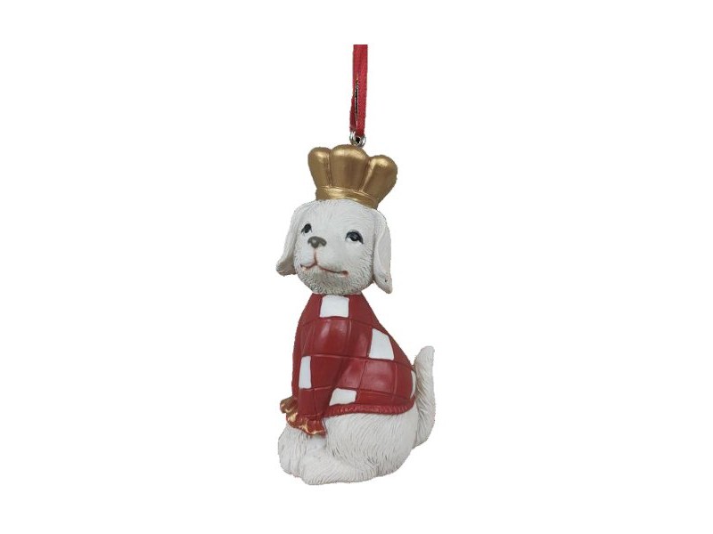 Коледна Украса DKD Home Decor Смола Животни (4,5 x 4 x 7 cm) (6 броя)