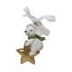 Коледна Украса DKD Home Decor Мишка Смола (7 x 4,5 x 9 cm) (6 броя)