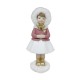 Коледна Украса DKD Home Decor Смола Момичета (4 x 4 x 9,5 cm) (2 броя)