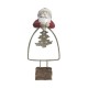 Коледна Украса DKD Home Decor Смола (9 x 4,5 x 19,5 cm) (6 броя)