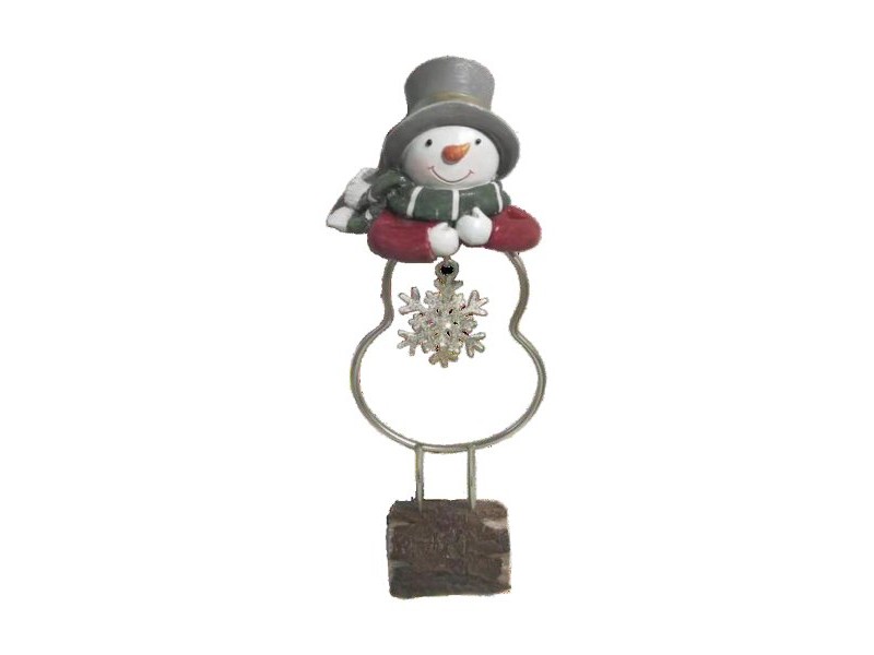 Коледна Украса DKD Home Decor Смола (9 x 4,5 x 19,5 cm) (6 броя)