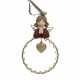 Коледна Украса DKD Home Decor Смола Кръгове (9 x 3 x 13,5 cm) (6 броя)
