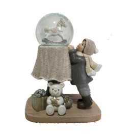 Коледна Украса DKD Home Decor Смола (12,5 x 9,5 x 16 cm) (2 броя)
