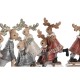 Коледна Украса DKD Home Decor Смола Царица (13 x 6 x 18 cm) (4 броя)