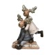 Коледна Украса DKD Home Decor Смола Царица (13 x 6 x 18 cm) (4 броя)