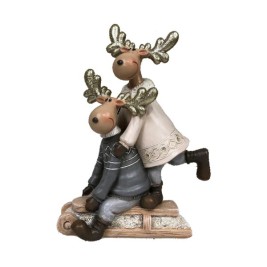 Коледна Украса DKD Home Decor Смола Царица (13 x 6 x 18 cm) (4 броя)