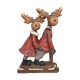 Коледна Украса DKD Home Decor Смола Царица (13 x 6 x 18 cm) (4 броя)