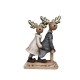Коледна Украса DKD Home Decor Смола Царица (13 x 6 x 18 cm) (4 броя)