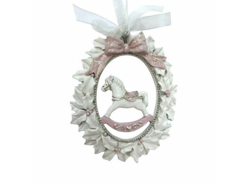 Коледна Украса DKD Home Decor Смола (7 x 1 x 9 cm) (6 броя)