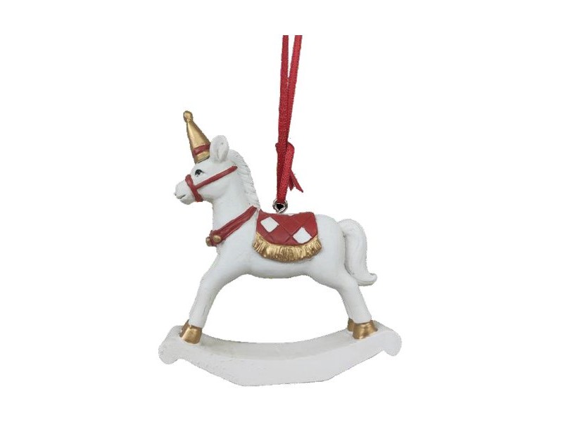 Коледна Украса DKD Home Decor Кон Смола (14 x 3,5 x 14 cm) (2 броя) Коледна Украса DKD Home Decor Кон Смола (14 x 3,5 x 14 cm) (2 броя)