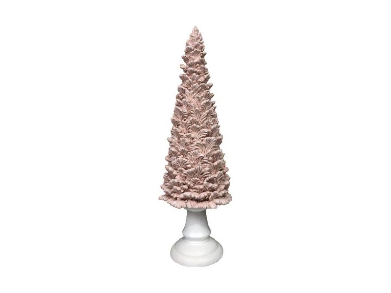 Коледна Украса DKD Home Decor Дърво Смола (10,5 x 10,5 x 32 cm) (2 броя)