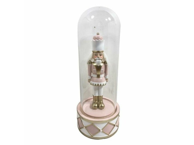 Коледна Украса DKD Home Decor Кристал Смола Орехотрошачка (10 x 10 x 26 cm) (2 броя) Коледна Украса DKD Home Decor Кристал Смола Орехотрошачка (10 x 10 x 26 cm) (2 броя)