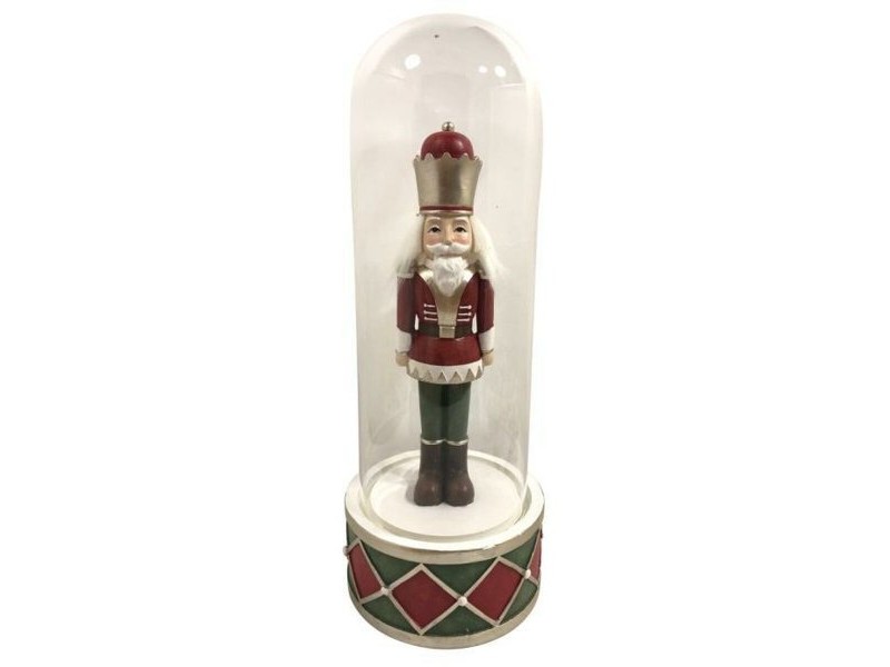 Коледна Украса DKD Home Decor Кристал Смола Орехотрошачка (10 x 10 x 26 cm) (2 броя)