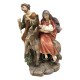 Рождествена Коледна Сцена DKD Home Decor Смола (2 броя) (12 x 12 x 21 cm)
