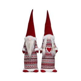 Коледна Украса DKD Home Decor полиестер (14 x 12 x 56 cm) (2 броя)
