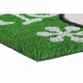 Изтривалка за Врата DKD Home Decor Коледа PVC Дядо Коледа Кокосови влакна (60 x 40 x 1,5 cm) (2 броя)