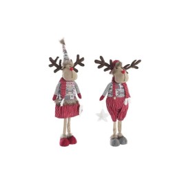 Декоративна фигурка DKD Home Decor Коледа Царица полиестер (20 x 10 x 58 cm) (2 броя)