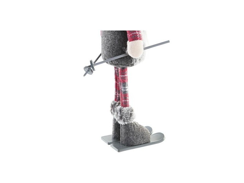 Декоративна фигурка DKD Home Decor Коледа Гном полиестер (16 x 12 x 46 cm) (2 броя)