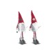 Декоративна фигурка DKD Home Decor Коледа Гном полиестер (16 x 12 x 46 cm) (2 броя)