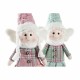 Декоративна фигурка DKD Home Decor Коледа Фея полиестер Ангел (15 x 10 x 53 cm) (2 броя)
