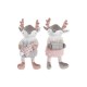 Декоративна фигурка DKD Home Decor Коледа полиестер Елен (14 x 17 x 28 cm) (2 броя)