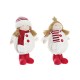 Декоративна фигурка DKD Home Decor Коледа Кукла полиестер Момичета (17 x 11 x 28 cm) (2 броя)