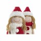 Декоративна фигурка DKD Home Decor Коледа Кукла полиестер Момичета (11 x 7 x 43 cm) (2 броя)