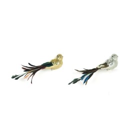 Коледна Украса DKD Home Decor полиестер Lind пайети (26 x 5 x 7 cm) (2 броя)