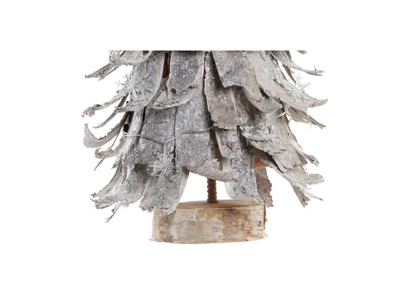 Коледно дърво DKD Home Decor Сив Естествен Бреза 35 x 35 x 96 cm