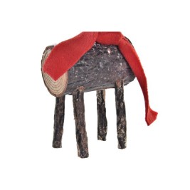 Декоративна фигурка DKD Home Decor Коледа Пурпурин Царица Бреза (10 x 9 x 23 cm) (2 броя)