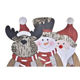 Ярка декорация DKD Home Decor Коледа (18 x 7 x 40,5 cm) (3 броя)