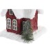 Къща за Кукли DKD Home Decor Бял Червен 17 x 16,5 x 17 cm (2 броя)