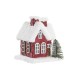 Къща за Кукли DKD Home Decor Бял Червен 17 x 16,5 x 17 cm (2 броя)