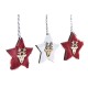 Комплект Коледни Декорации DKD Home Decor полиестер (21 x 8 x 1 cm) (8 cm) (2 броя) Комплект Коледни Декорации DKD Home Decor полиестер (21 x 8 x 1 cm) (8 cm) (2 броя)