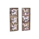 Комплект Коледни Декорации DKD Home Decor Дървен MDF (21 x 8,2 x 1,5 cm) (8 cm) (2 броя) Комплект Коледни Декорации DKD Home Decor Дървен MDF (21 x 8,2 x 1,5 cm) (8 cm) (2 броя)