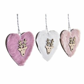 Комплект Коледни Декорации DKD Home Decor полиестер (22 x 8 x 1 cm) (3 броя)