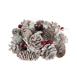 Коледен Свещник DKD Home Decor (19 x 19 x 9 cm)