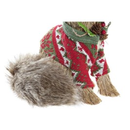 Коледна Украса DKD Home Decor полиестер (16 x 18 x 21 cm) (2 броя)