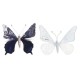 Коледна Украса DKD Home Decor полиестер Пеперуди (2 броя) (23 x 3 x 19 cm) Коледна Украса DKD Home Decor полиестер Пеперуди (2 броя) (23 x 3 x 19 cm)