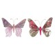 Коледна Украса DKD Home Decor полиестер Пеперуди (22 x 3 x 18 cm) (2 броя) Коледна Украса DKD Home Decor полиестер Пеперуди (22 x 3 x 18 cm) (2 броя)