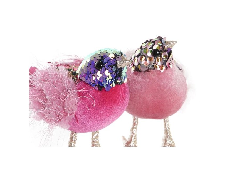 Коледна Украса DKD Home Decor полиестер Lind (18 x 8 x 13 cm) (3) (3 броя) Коледна Украса DKD Home Decor полиестер Lind (18 x 8 x 13 cm) (3) (3 броя)