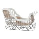 Коледна Украса DKD Home Decor LED Светлина Шейна Бял 90 x 46 x 62 cm
