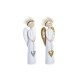 Коледна Украса DKD Home Decor Смола Ангел (7,5 x 5 x 21,5 cm) (2 броя) Коледна Украса DKD Home Decor Смола Ангел (7,5 x 5 x 21,5 cm) (2 броя)