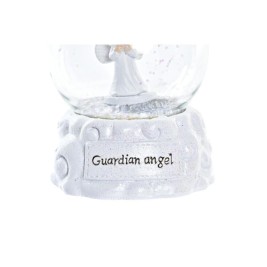 Снежна Топка DKD Home Decor Бял 6,5 x 6,5 x 8,5 cm (2 броя)