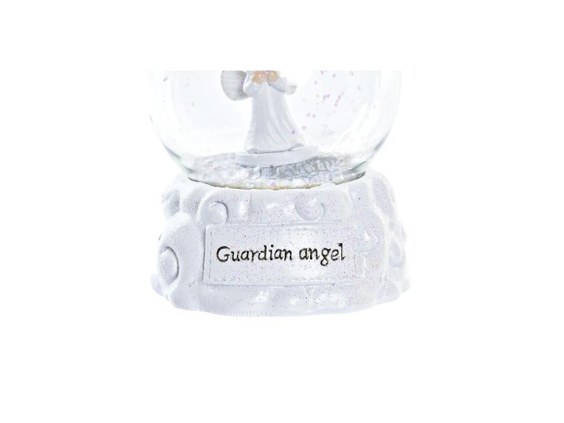 Снежна Топка DKD Home Decor Бял 6,5 x 6,5 x 8,5 cm (2 броя)